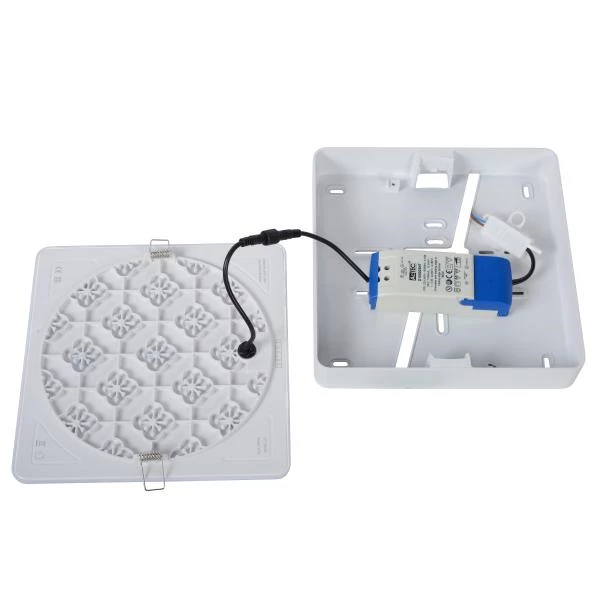 Lucide CERES-LED - Lámpara de techo Baño - LED Regul. - 1x30W 3000K - IP44 - Blanco - detalle 3